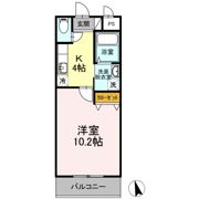 Dーpace角五郎の間取り画像