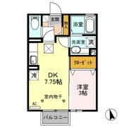 モナリエの間取り画像