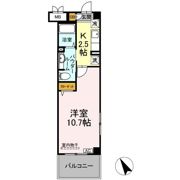 モントワール長浦の間取り画像