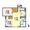 D‐ROOM下連雀の間取り画像