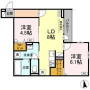 D‐ROOM下連雀の間取り画像
