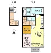 リッシュモア A棟の間取り画像