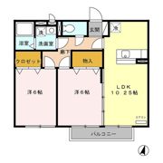 パークヒルズ A/B/Cの間取り画像