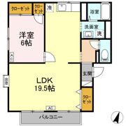 ピースフルいのうえ A棟の間取り画像