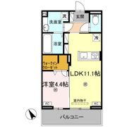 J.リヴェール高松西宝町 B棟の間取り画像