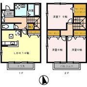 ハートポジションⅡの間取り画像