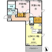 ランドマークの間取り画像