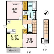 セントポーリアの間取り画像