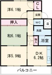 ベルウッド和泉の間取り画像