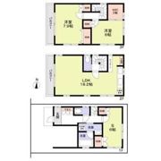 江東区白河3丁目戸建の間取り画像