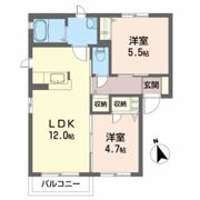 セレーノ東雲の間取り画像