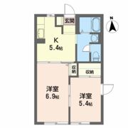 メゾン斉ノ神 Bの間取り画像