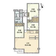 ハイマ-ト天王台A1号棟の間取り画像