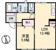 シュベール浜坂の間取り画像