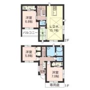 リッツ アーカスの間取り画像