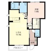 クレール・ヴィラ Bの間取り画像