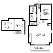 グランフォート新瑞橋の間取り画像