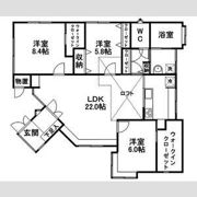 デップアパートの間取り画像