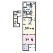 ヒカルサ豊橋東田町Ⅰの間取り画像