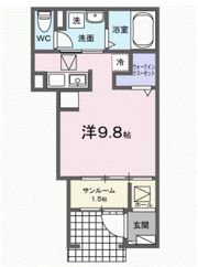 ヒカルサ豊橋東田町Ⅱの間取り画像
