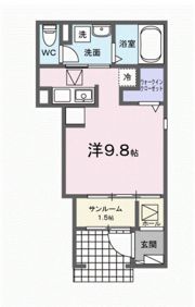 ヒカルサ豊橋東田町Ⅱの間取り画像