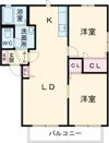 アリュール Ⅰの間取り画像