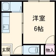 双葉ハイツの間取り画像