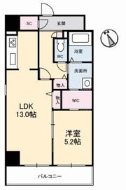 Urban Vista 中央町の間取り画像