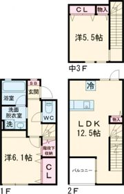 プレミアム田代本町 Ⅱの間取り画像