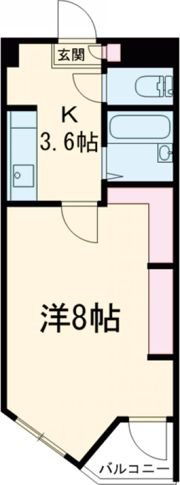 アプリーレ京町の間取り画像