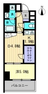リアライズ瓦町の間取り画像