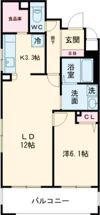 プレサンス新神戸の間取り画像