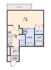 トーソクビル（旧セントローレンス）の間取り画像