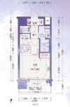 プレサンス名古屋駅前の間取り画像