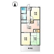 ハーモニーサザンの間取り画像
