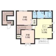 ラティールCの間取り画像