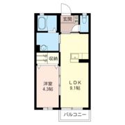 クラヴィエ Eの間取り画像