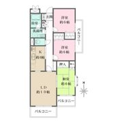 リレント成城の間取り画像