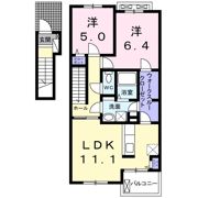 グレイス・カーサ Ⅱの間取り画像