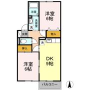 ヴェルドミール Mの間取り画像