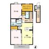 フレール Ⅱの間取り画像