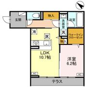 HRアベニューの間取り画像