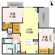 Nigawa Residenceの間取り画像