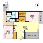 Nigawa Residenceの間取り画像