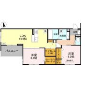 Nigawa Residenceの間取り画像