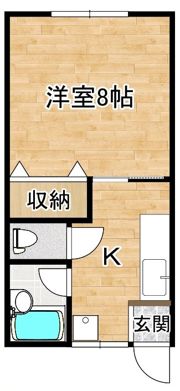 ドリーミングの間取り画像
