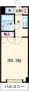 ケーズオーパスワンの間取り画像