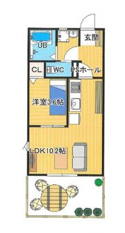 リベルテひかりの間取り画像