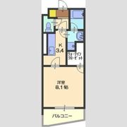 コンドミニアム柏原Fの間取り画像