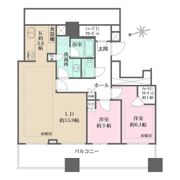 WORLD TOWER RESIDENCEの間取り画像